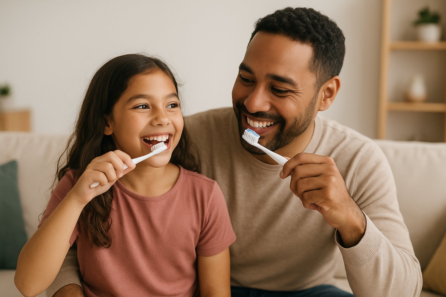 Fluoride treatment at Aesthetic Dentistry
