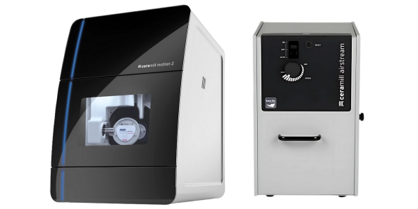 Ceramill Motion 2 dental milling unit at Aesthetic Dentistry