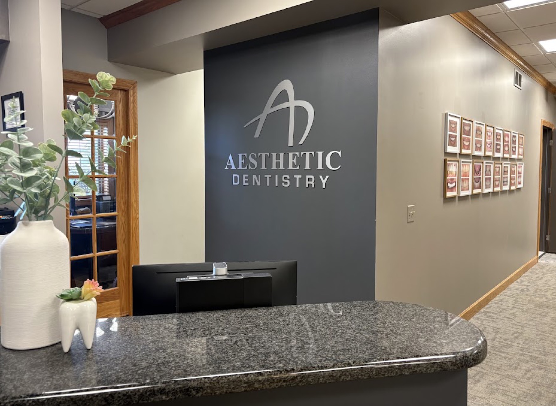 Front desk at our Orland Park dental office